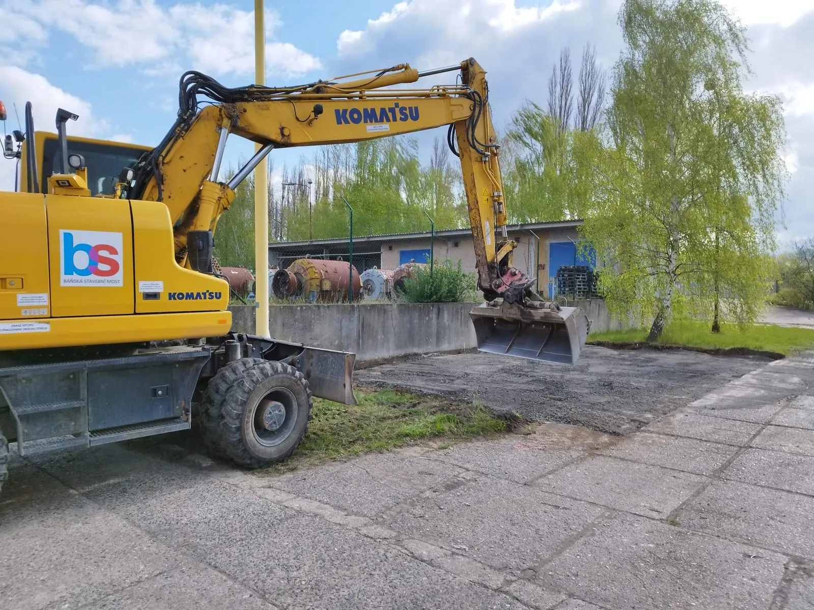 Fotografie z realizované zakázky společnosti BÁŇSKÁ STAVEBNÍ MOST